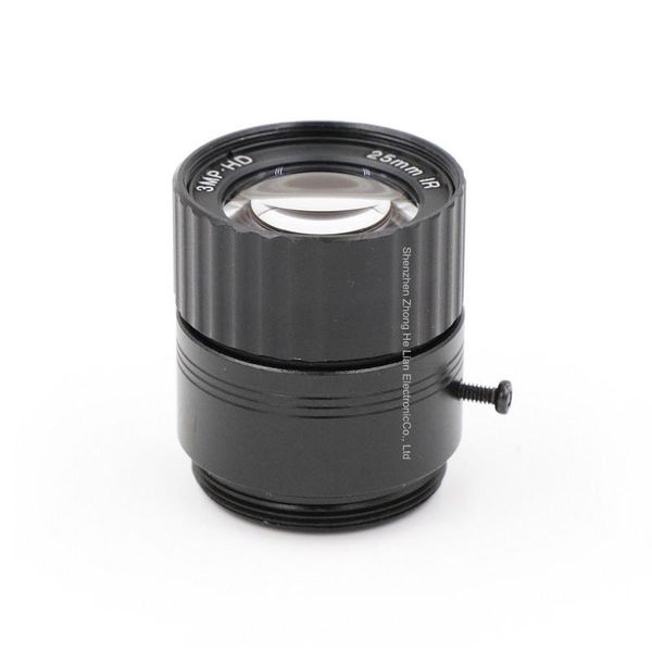

25mm lens 3.0 megapixel 16.7 degree f1.2 mtv cs mount infrared night vision for cctv security camera industrial lens