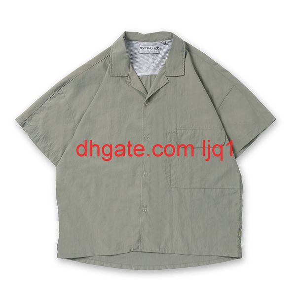 

solid color short sleeve shirt men's bf harajuku fashion brand lapel shirt street trend loose cardigan half sleeve, White;black