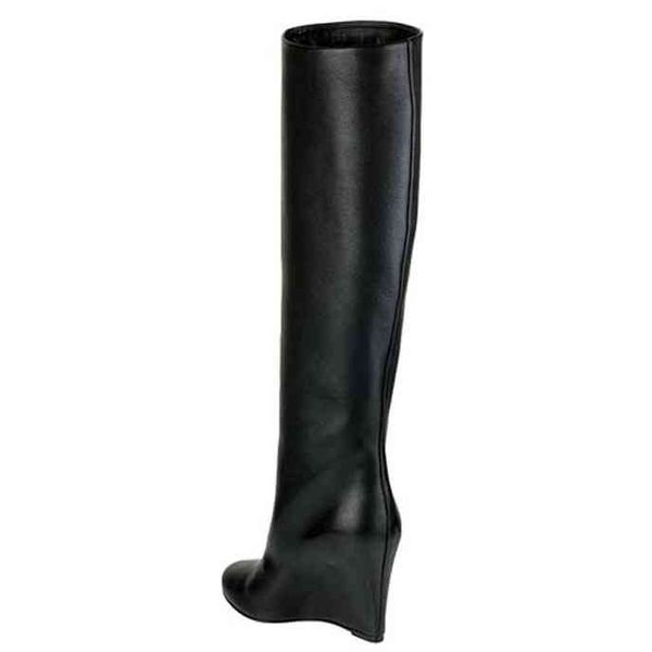 

long boots winter red bottom tall boot,paris luxury women wedges heels \, Black