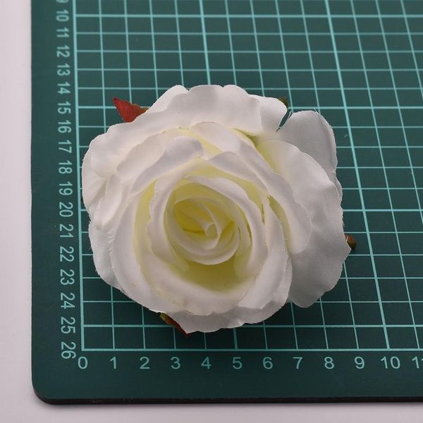 

30pcs 7cm artificial pink rose silk flower heads for wedding decoration diy wreath gift box scrapbooking craft fake bbygjz