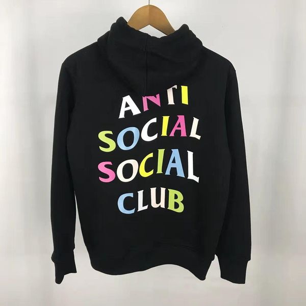 

european and american f letter printing design mens fashion sweater sports hooded warm sweater couple hedging fashion hoodie, Black