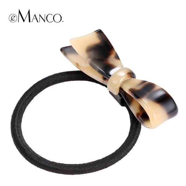 

bowknot acetate hair tie acrylic bow elastic headbands cute girls hairwear colorful hair jewelry emanco ha00016 y200323, Slivery;golden