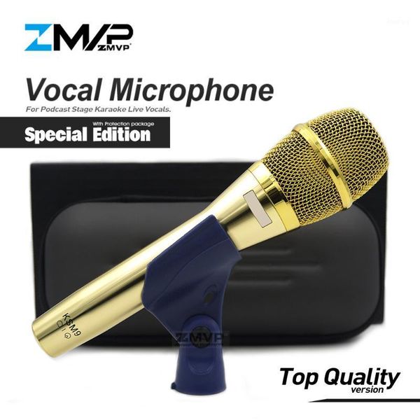 

special edition professional live vocals ksm9g dynamic wired microphone karaoke super-cardioid podcast mike mic1