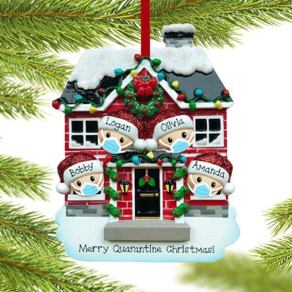 

santa ornament home party hanging personalized friend 8.6x6.7cm christmas1