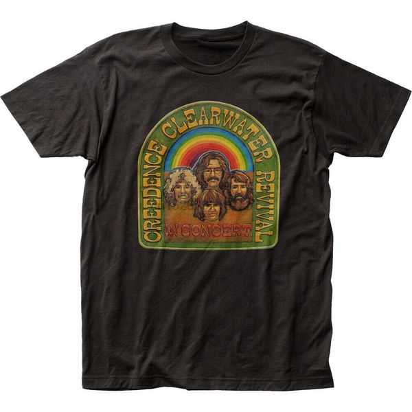 

authentic ccr creedence clearwater revival in concert poster t-shirt s m l x 2x sport hooded sweatshirt hoodie