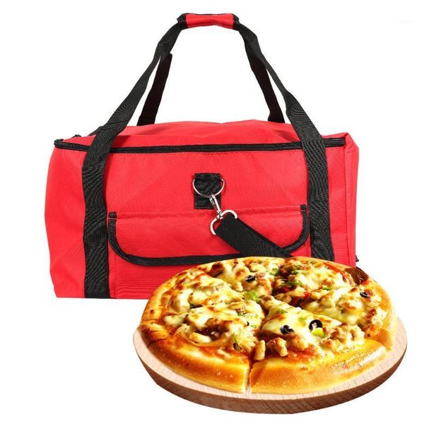 

16 inch insulated pizza bag portable cooler bag thermal lunch picnic box fresh delivery container waterproof insulated1