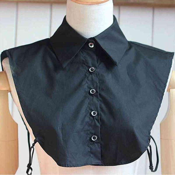 

vintage detachable collars women clothes apparel fake collar female spring high-quality blouse shirt detachable crystal necklace, White