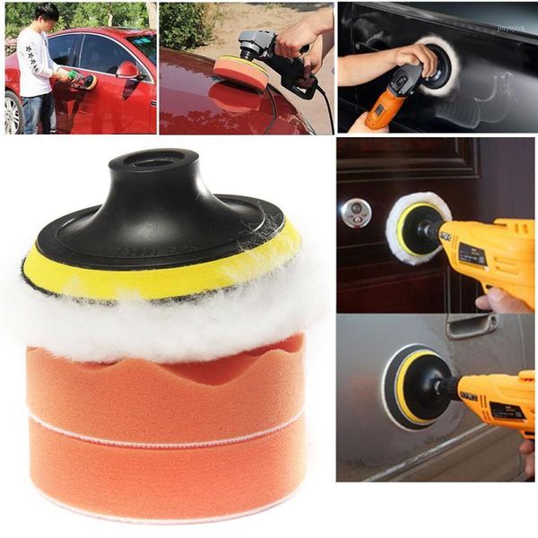 

car sponge s beauty polishing pad 6 inch flat wheel 150mm waxing machine pad1