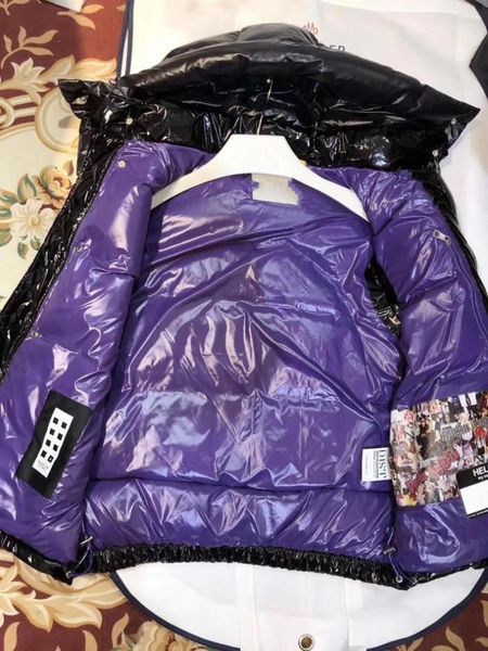 

bright pink new collection winter woman coat1, Black