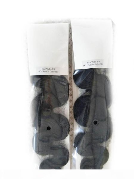 

100% human virgin hair weave malaysian hair bundles body wave 100gr piece & 3 bundles lot indian for extension, dhl, Black