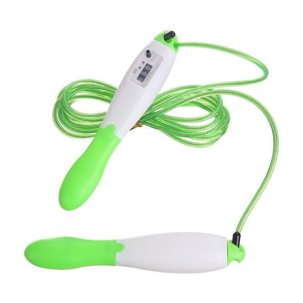 

jump ropes calorie steel wire counting rope skipping high-quality workout equipments students with counter 07jw006