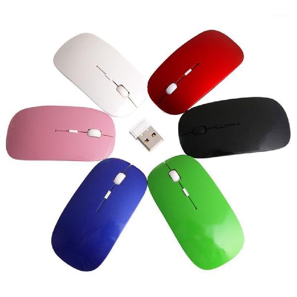 

mice 2.4ghz wireless ultra thin optical scroll mouse/mice +usb receiver for pc lapdropship1