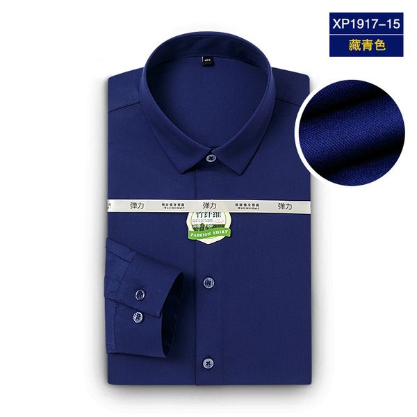 

2021 new formal white bamboo fibre dressed in men's shirts fine long sleeve upf 50+ uv male sun protection nyoj, White;black
