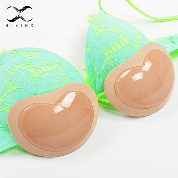 

bikinis set bikinx bikini push up padded summer swimsuit small bust thicker breathable sponge bra pad invisible paste padding1