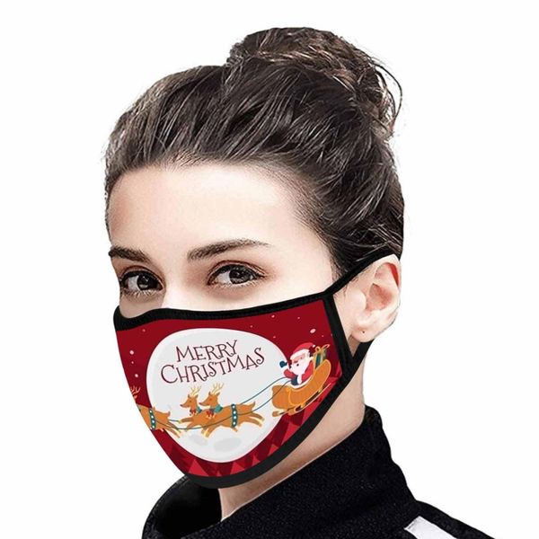 

1шт рождество маски маска mouth для защиты лица моющегося ушной маски маски рождества элка печати mascarilla быстрой перевозки груза wmtgpq
