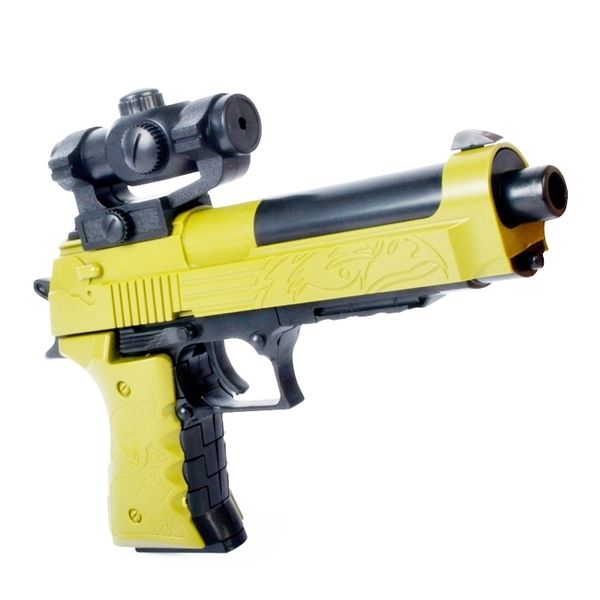 

4544kitoz assembly toy gun blocks pistol rifle diy 3d miniature model plastic gift for boy kids with building instruction
