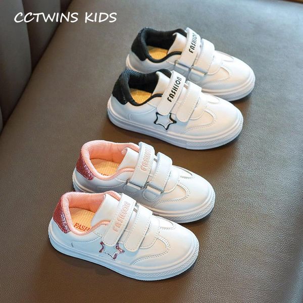 

kids flat 2020 autumn children fashion casual sneakers baby girls brand glitter trainers boys sport star shoes py-cs-028, Black