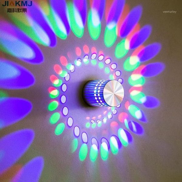 

wall lamp 2021 creative led aluminum hollow cylinder hanging lights modern quality lighting ktv background light effect1