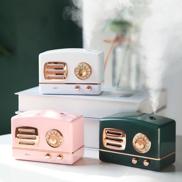 

humidifiers retro humidifier creative little ultrasonic fog volume 200ml usb home office with clean air charging1