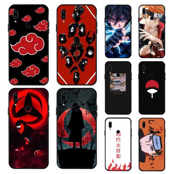 

animation naruto japane cartoon itachi pain obito mobile phone box cover millet redmi 569 one note 10 lite 7 89t s k 30 pro