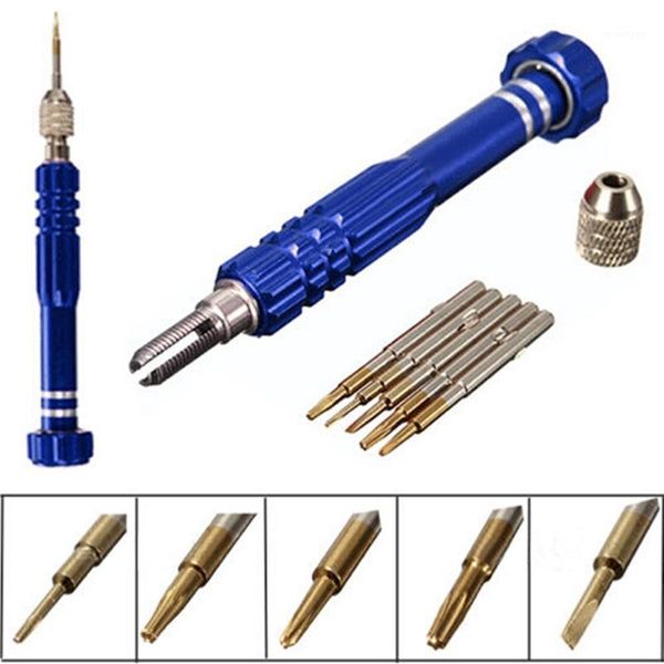 

5in 1 multi hand tools torx screwdriver set precision mobile phone repair tool kit herramienta for compatible1