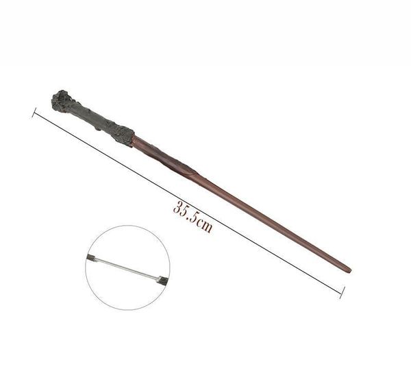 

metal core potters magic wands cosplay ron voldemort hermione magical wand harried cloth label as b jlltyj bdecoat, Silver