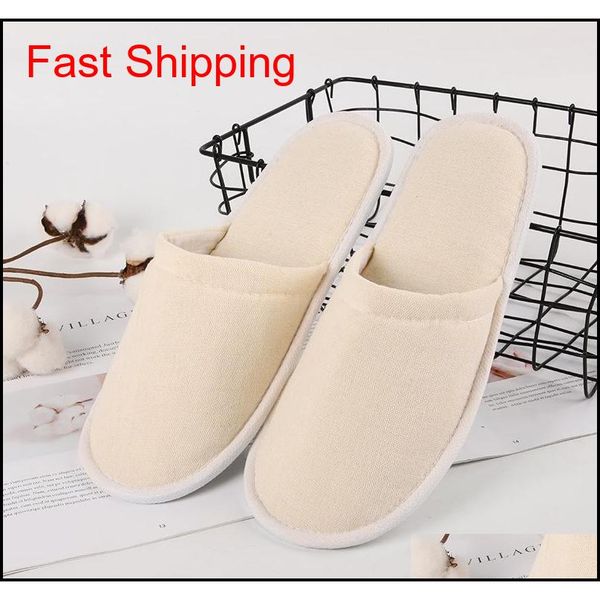 

grw8 disposable 1pair wedding home guest l solid size brushed slippers women men large color qyliyb bde_luck