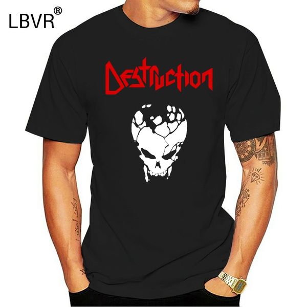 

destruction new black skull thrash metal slayer sodom 2019 short sleeve cotton man clothing hoodie designers t shirts sweatshirt