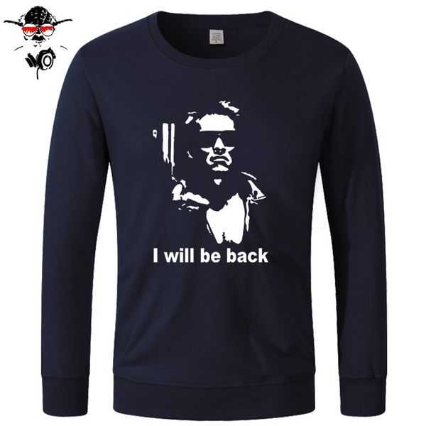 

new swea the terminator arnold schwarzenegger i will be back hoodies printed long sleeve hoodies, swea hooded sweatshirt hoodie men t shirt