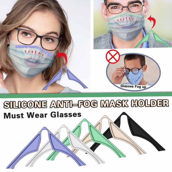 

#3d mouth support nose bridge silicone bracket anti-fogging glasses reusable mask holder fashionable and novel design f1020