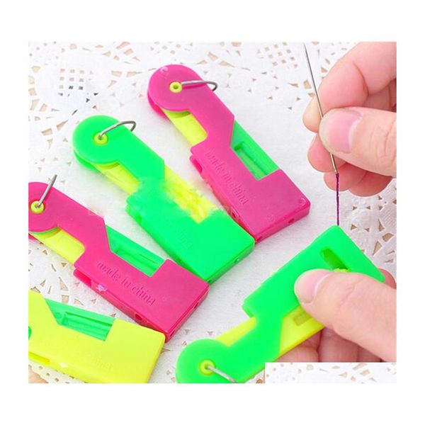 

plastic elderly use matic skillful sewing needle device threader thread guide tool gift to mom d qylvpx sweet07