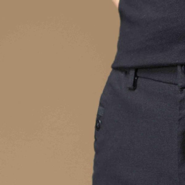 

thin casual pants men summer smart business office pencil pants formal trousers male 2021 drop shipping, Black