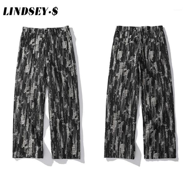 

mens stretch loose fit jeans men's denim pants streetwear blue black men's jeans pants with stars high street good quality1