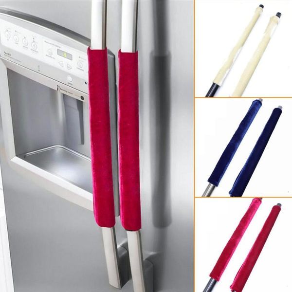 

refrigerator door handle cover antiskid protector gloves for fridge oven keep off fingerprints home kitchen appliance decor1