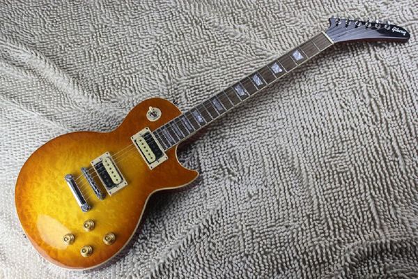 

flame maple g standard red electric guitar lp standard guitar