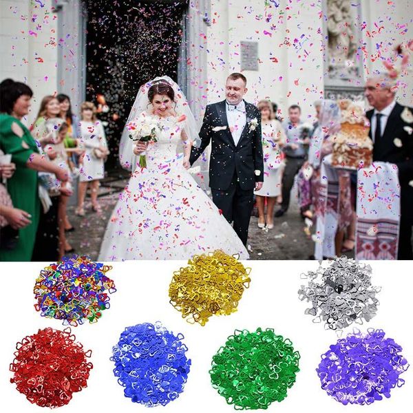 

banner flags 600pcs/lot multicolor sparkling love heart wedding party festival confetti table decoration decorative supplies valentine'