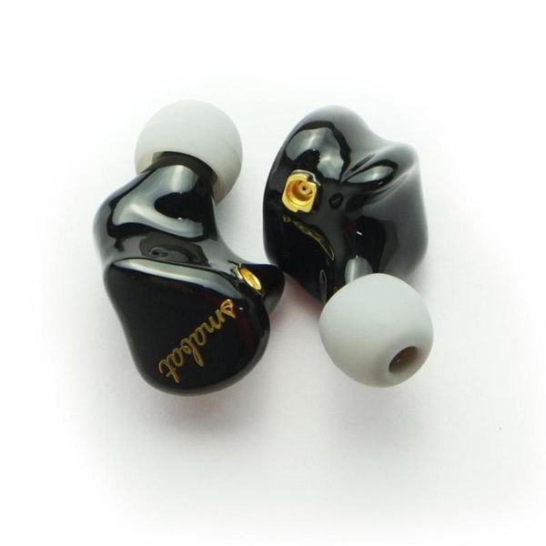 

smabat black bat hifi earbud 10mm graphene subwoofer diaphragm unit resin in-ear earphone bass music iem mmcx headset nco st-10s