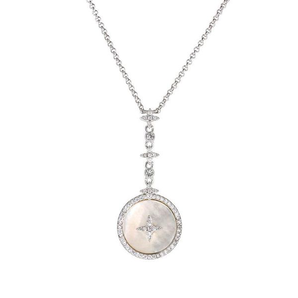 

pendant necklaces -selling fritillaria star necklace fashionable personality long sweater chain clavicle adjustable, Silver