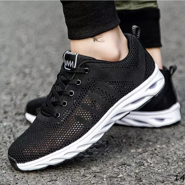 

with socks new black brown men women casual shoes mens trainers outdoor sports sneakers breathable jogging running shoes eur39-46, White;red