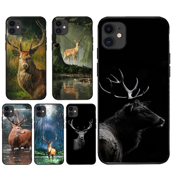 

олень stag case для iphone 12 mini 11 pro x xr xs max se 2020 6s 7 8 plus 5s cover