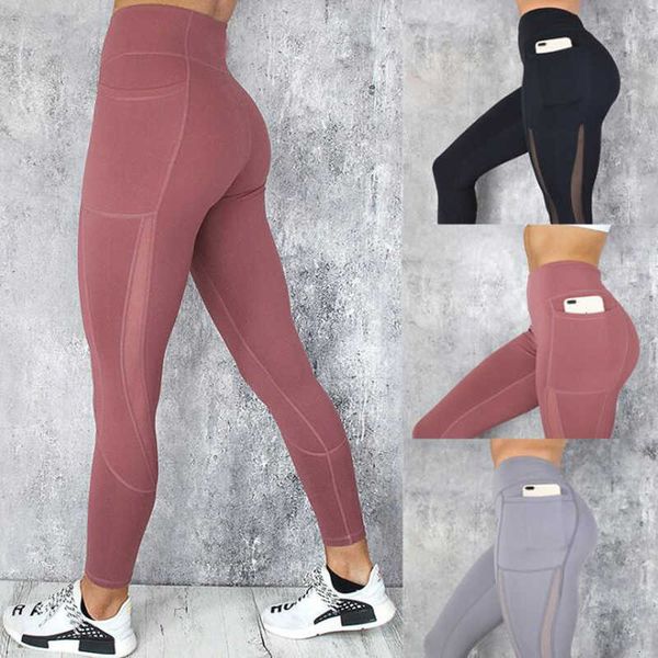 

gym naked-feel tights yoga pants leggings sport women fitness squat proof high waist workout sport leggings running pants, White;red