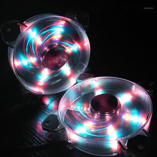 

fans & coolings coolmoon starfish rgb fan 12cm case deskcomputer host colorful color changing light-emitting1