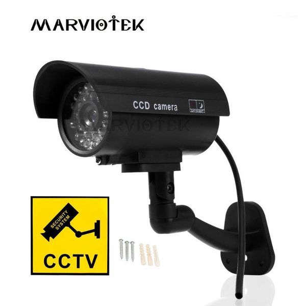 

mini cameras fake dummy camera outdoor waterproof home security video surveillance indoor night vision ipcam with led light1