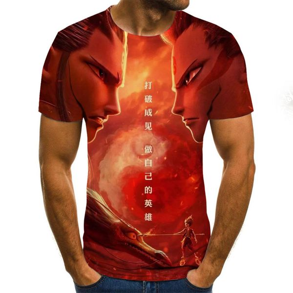 

good luck feather summer man t shirts 2020 new arrival 100% cotton short sleeve raglan tshirts male casual loose fit t shirts