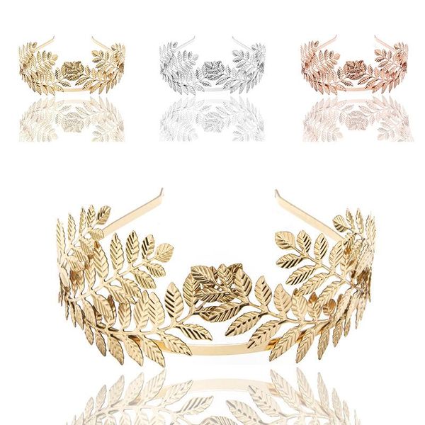 

fashion elegant hair hoop women bridal head hoop sweet metal hollow leaves hairband headband wedding headdress hair accessories q sqcbxm