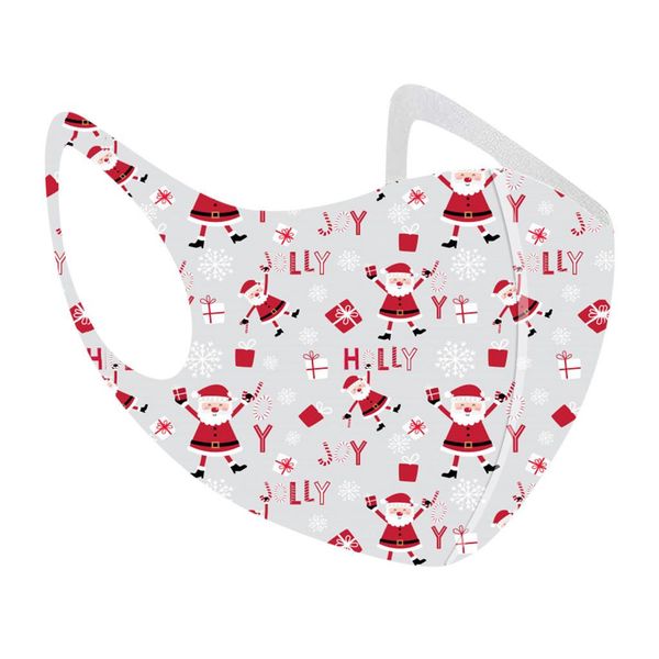 

1шт мужская маска для лица рождество печати dust proof ткань маска для лица хлопок многоразовые mouth лица мальчиков и девочек mascarillas m