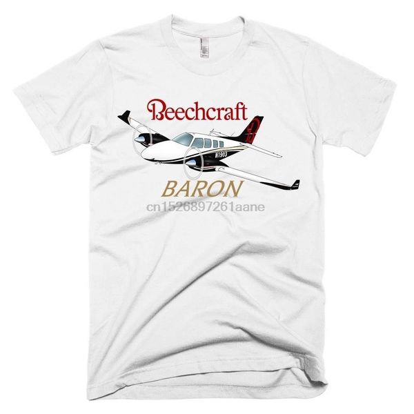 

summer short sleeves t shirt beechcraft baron black gold airplane t shirt personalized with n# tee shirt sport hooded sweatshirt hoodie