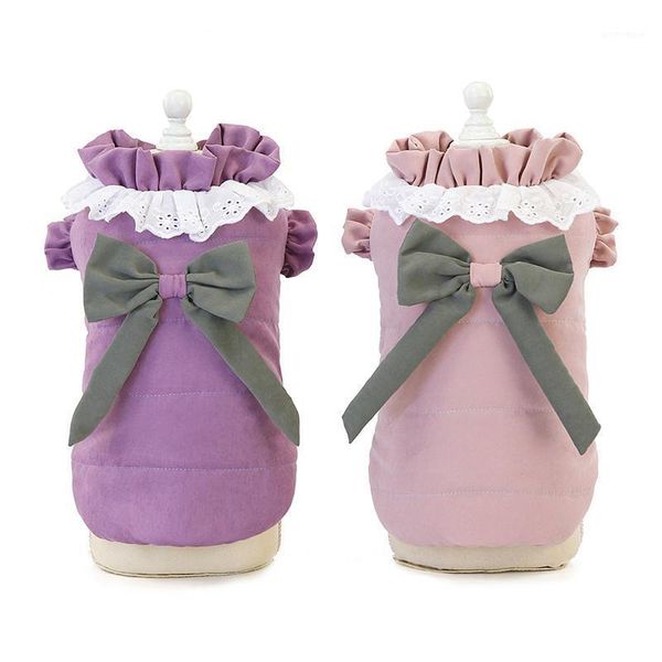 

dog apparel winter warm coat cute pet clothes thicken keep cotton jackets jumpsuits chihuahua yorkie clothing overalls1