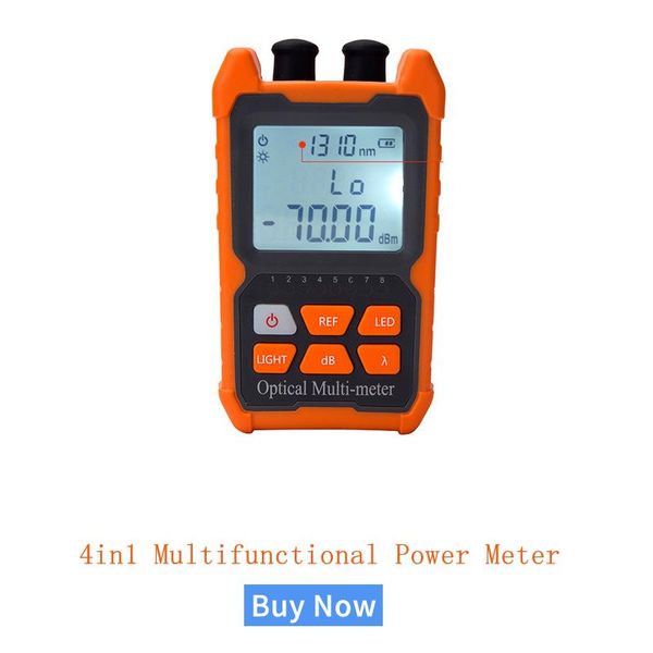 

mini 4 in1multifunction optical powernc nt meter visual fault locator network cable test optical fiber tester 5km 15km vfl