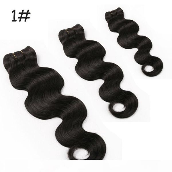

100% virgin brazilian hair indian hair peruvian malaysian remy human hair weft straight 100g pcs 3pcs lot dhl free, Black